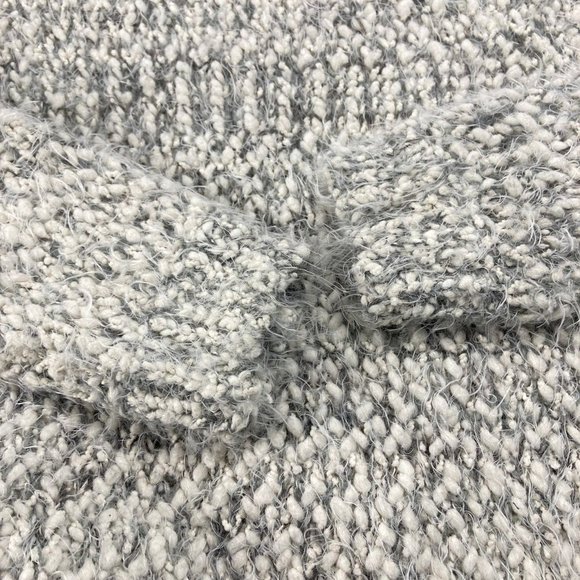 ASTR SWEATER ROUND NECK CROP TOP WOMEN GRAY SIZE XS - Picture 6 of 13